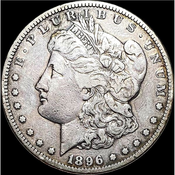 1896-S Silver Morgan Dollar LIGHTLY CIRCULATED