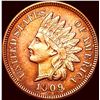 Image 1 : 1909 Red Indian Head Cent CHOICE BU