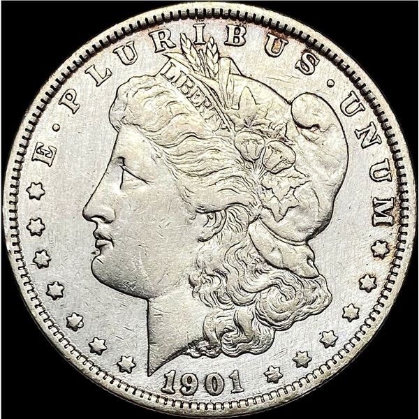 1901 Morgan Silver Dollar NEARLY UNCIRCULATED