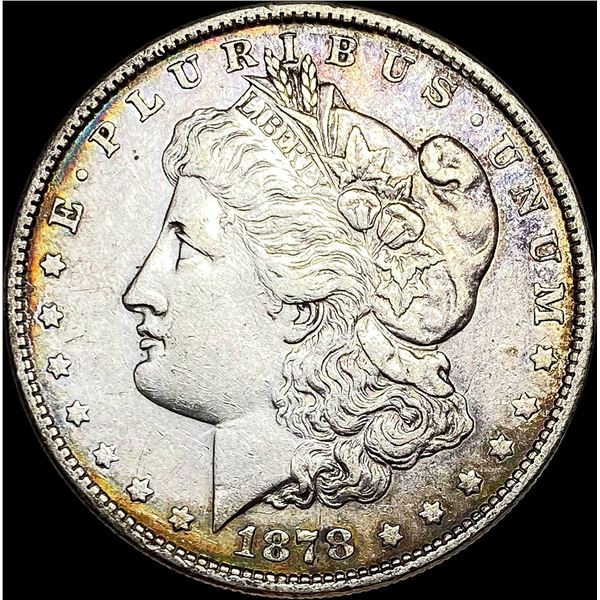 1878 8TF Silver Morgan Dollar NEAR UNC
