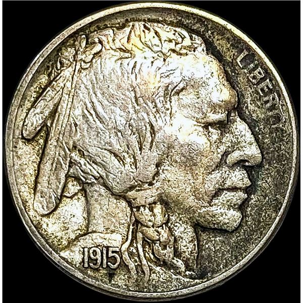1915-D Buffalo Nickel CLOSELY UNCIRCULATED