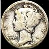 Image 1 : 1921-D Silver Mercury Dime NICELY CIRCULATED