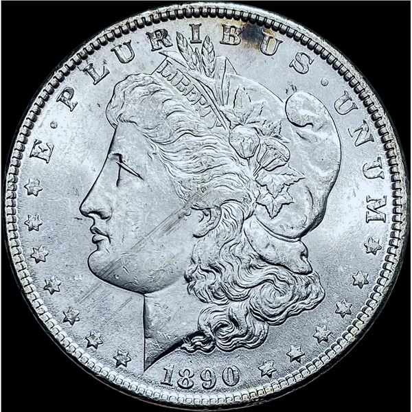 1890 Silver Morgan Dollar CHOICE BU
