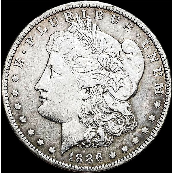 1886-O Silver Morgan Dollar NEAR UNC