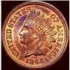 Image 1 : 1864 RB Indian Head Cent CHOICE BU