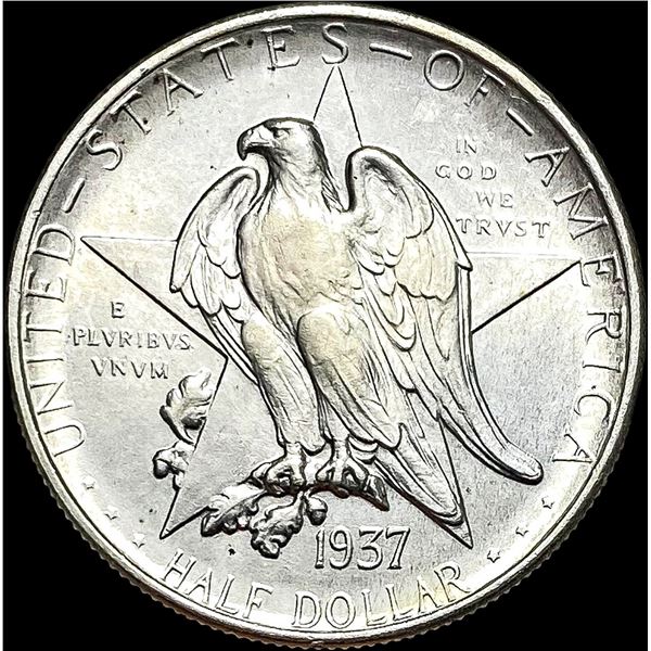 1937 Silver Texas Half Dollar LIGHTLY CIRCULATED