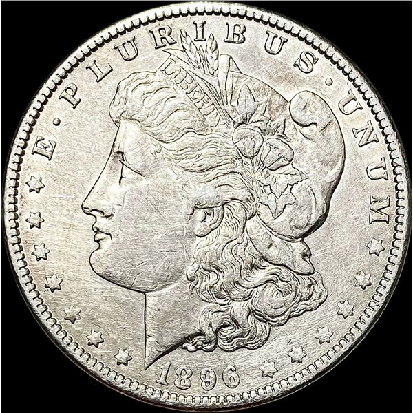 1896-O Silver Morgan Dollar CLOSE UNC