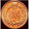 Image 2 : 1908 Red Indian Head Cent CHOICE BU