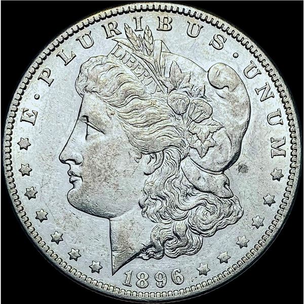 1896-O Silver Morgan Dollar CHOICE AU