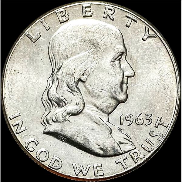 1963 Silver Franklin Half Dollar UNCIRCULATED