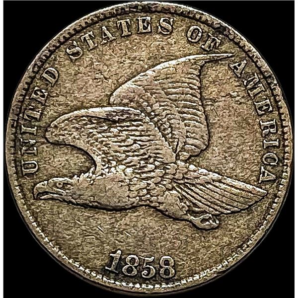 1858 Flying Eagle Cent LIGHTLY CIRCULATED
