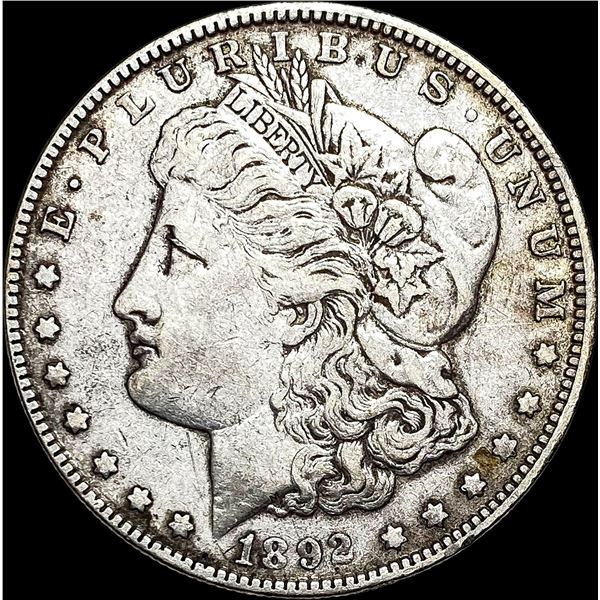 1892-O Morgan Silver Dollar NEARLY UNCIRCULATED