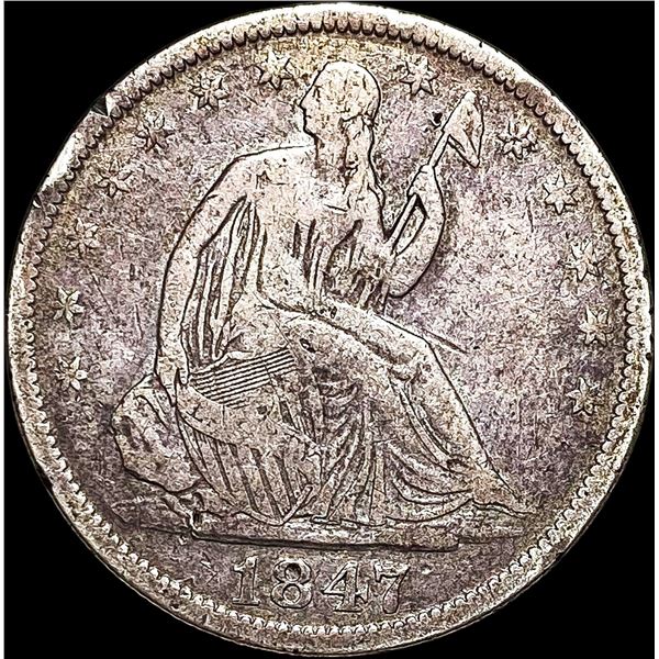 1847-O Seated Liberty Half Dollar NICELY CIRCULATED