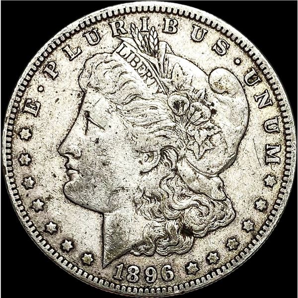 1896-O Silver Morgan Dollar NEARLY UNCIRCULATED