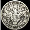 Image 2 : 1911 Silver Barber Half Dollar NICELY CIRCULATED
