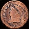 Image 1 : 1812 Classic Head Large Cent NICELY CIRCULATED
