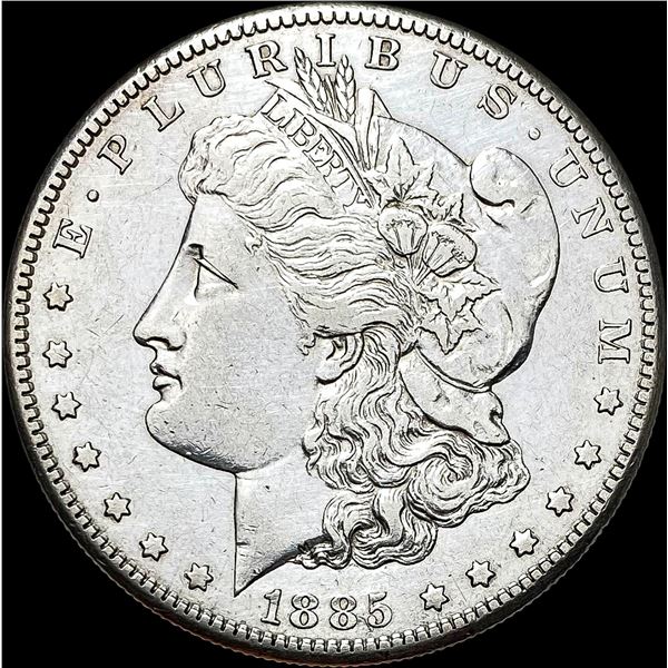 1885-S Silver Morgan Dollar CLOSELY UNCIRCULATED