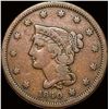 1840 Braided Hair Large Cent LIGHTLY CIRCULATED