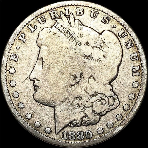 1880-CC REV 78 Silver Morgan Dollar NICE CIRC