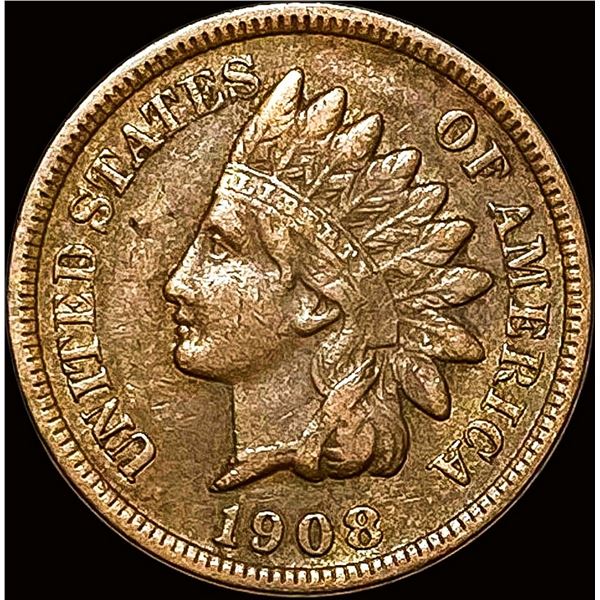 1908-S Indian Head Cent LIGHTLY CIRCULATED