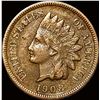 1908-S Indian Head Cent LIGHTLY CIRCULATED
