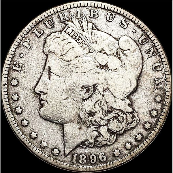 1896-O Micro O Silver Morgan Dollar NICE CIRC