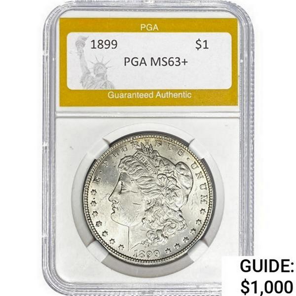 1899 Morgan Silver Dollar  MS63+