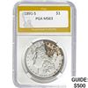 1891-S Morgan Silver Dollar PGA MS63