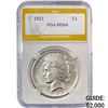Image 1 : 1921 Silver Peace Dollar PGA MS64
