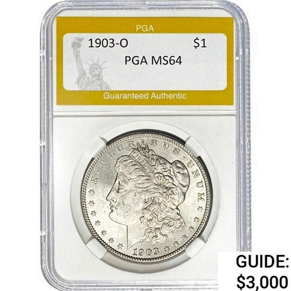 1903-O Morgan Silver Dollar PGA MS64