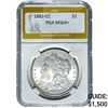 Image 1 : 1882-CC Morgan Silver Dollar PGA MS64+