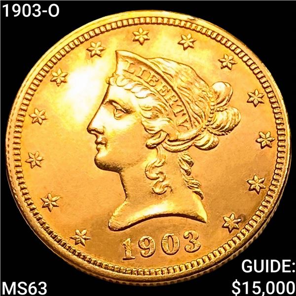 1903-O $10 Gold Eagle CHOICE BU