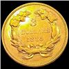 Image 2 : 1885 $3 Gold Piece UNCIRCULATED