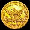 Image 2 : 1846 $2.50 Gold Quarter Eagle UNCIRCULATED