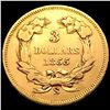 Image 2 : 1855-S $3 Gold Piece CLOSELY UNCIRCULATED
