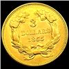 Image 2 : 1855 $3 Gold Piece CHOICE BU