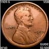 Image 1 : 1909-S VDB Wheat Cent NEARLY UNCIRCULATED