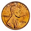 Image 8 : [4 Coins] 1954 U.S. Varied Coins 1C, 10C, 25C, 50C