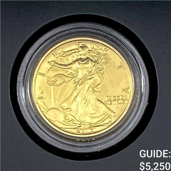 2016 .50oz Gold Walking Liberty Half Dollar