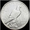 Image 2 : 1921 Silver Peace Dollar CLOSELY UNCIRCULATED