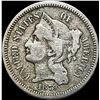 Image 1 : 1879 Nickel Three-Cent Piece NICELY CIRCULATED