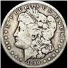 Image 1 : 1890-CC Silver Morgan Dollar NICELY CIRCULATED