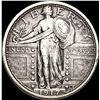 Image 1 : 1917 Type 1 Standing Liberty Quarter NEARLY UNCIRCULATED
