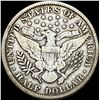 Image 2 : 1901 Silver Half Dollar (Barber) NICELY CIRCULATED