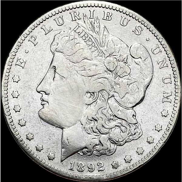 1892-S Silver Morgan Dollar LIGHTLY CIRCULATED