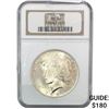 Image 1 : 1923 Silver Peace Dollar NGC MS64