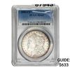 Image 1 : 1883-CC Morgan Silver Dollar PCGS MS63