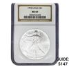Image 1 : 1993 American Silver Eagle 1oz NGC MS69
