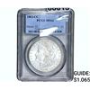 Image 1 : 1883-CC Morgan Silver Dollar PCGS MS64