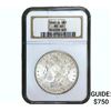 Image 1 : 1881-S Morgan Silver Dollar NGC MS66